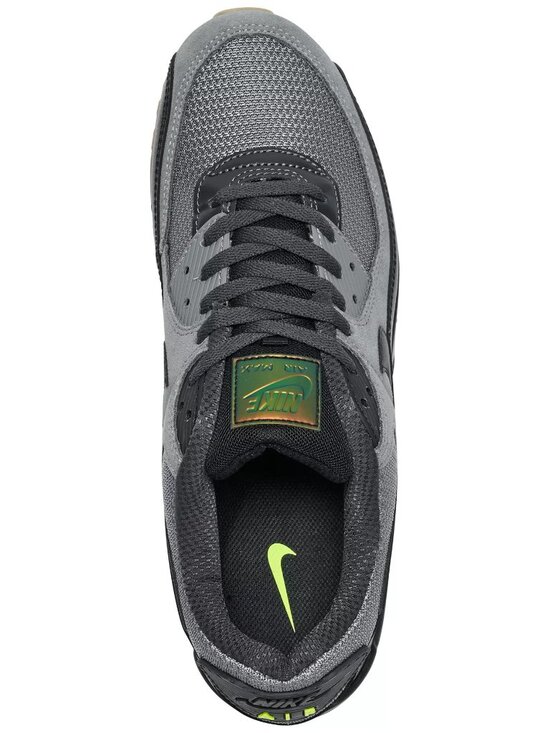 Nike Men\'s Air Max 90 Sneakers Shoes Smoke Gray Black IQ0580-084, Size 9 (New)